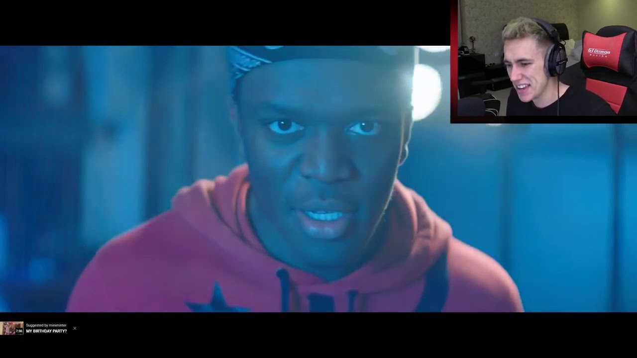 Youtubers react to KSI track Adam's Apple (Reaction Compilation)