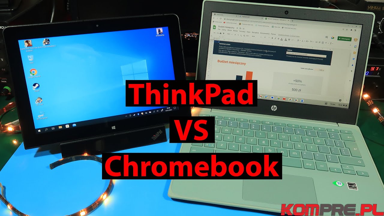 Tablet z Windows10 VS Chromebook HP 11 G8 EE. Które urządzenie okaże się lepsze?