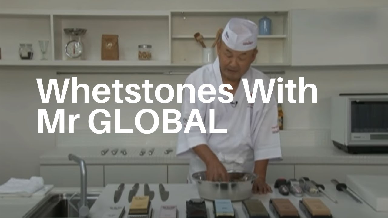How To Use Global Knives Whetstones & Ceramic Stones with Mr Global