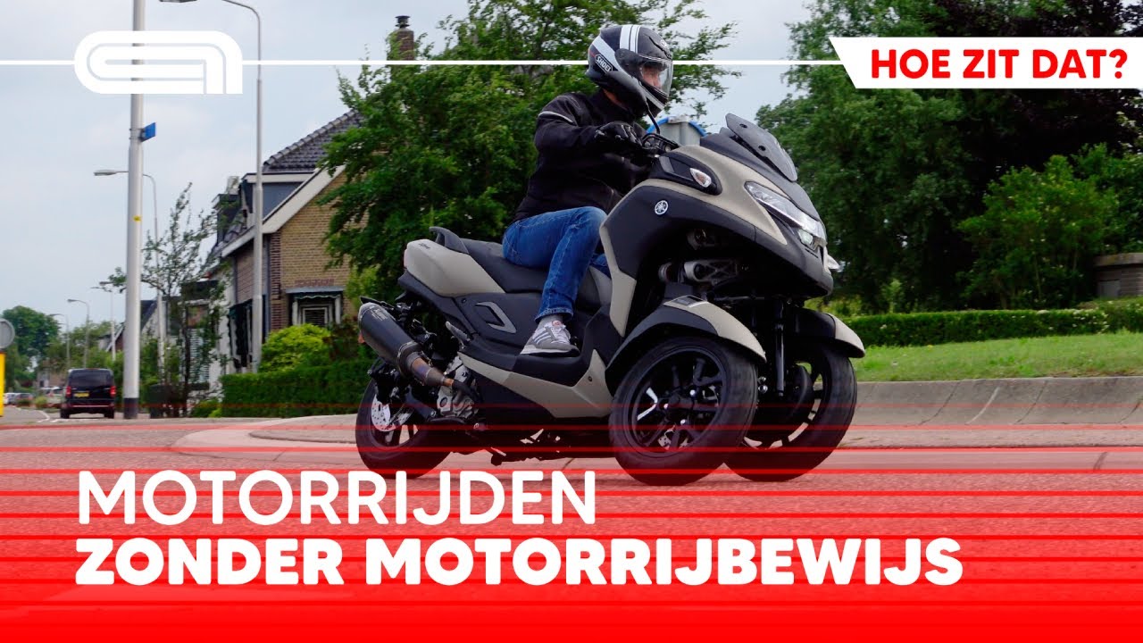 Piaggio MP3: Motorrijden zonder motorrijbewijs?