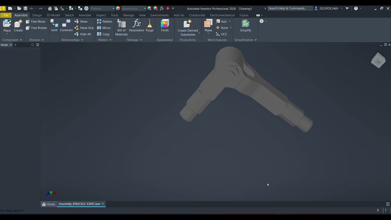 Auto CAD Inventor | Mnit M.Tech First Year Design Assignment 