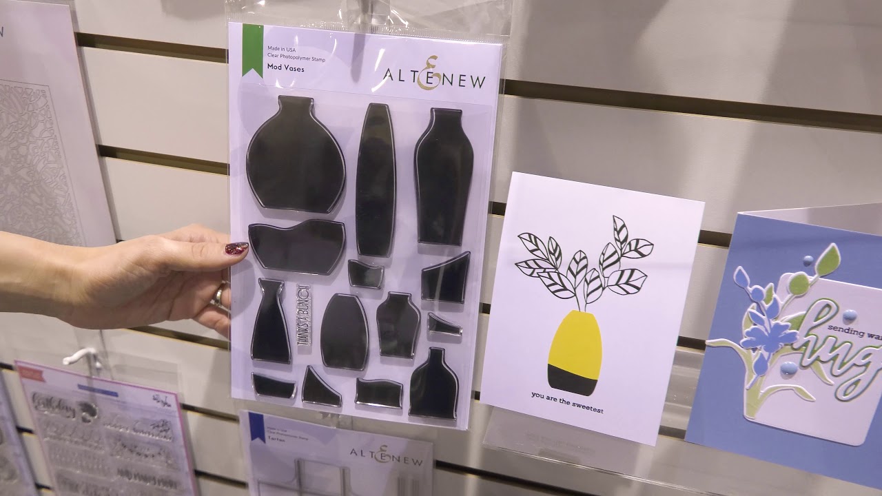 Altenew | New Floral Stamps, Background Pattern Stamps, Sentiments and More