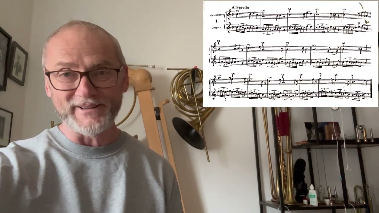Verzierungen nach Arban. Das Mordent -#trumpet 