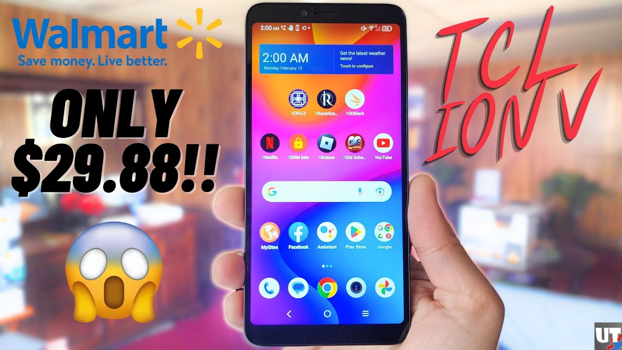 Распаковка и обзор смартфона TCL ION V! (Лучше, чем Blu View 4?)