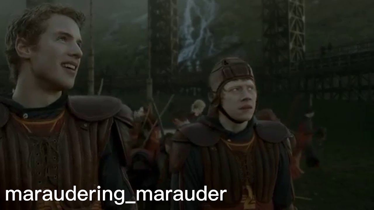 Harry and Ron but it gets sadder train wreck  and arcade