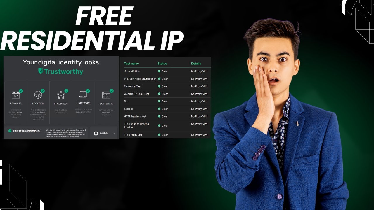 كيف تحصل على Residential IP مجاني وتستخدمه في GoLogin خطوة-بخطوة