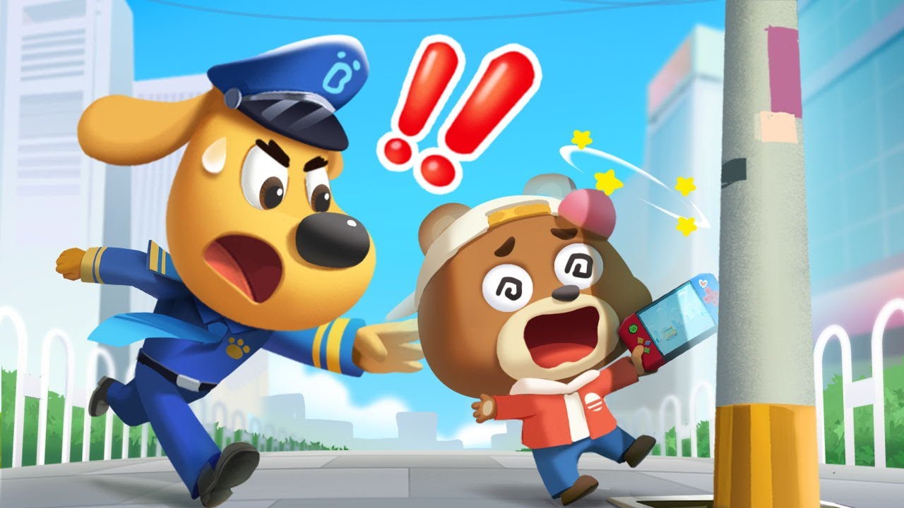 あぶない！まえをみて、あるこうね！ | ラブール警部人気動画まとめ | アニメ | 動画 | Sheriff Labrador | ラブール警部