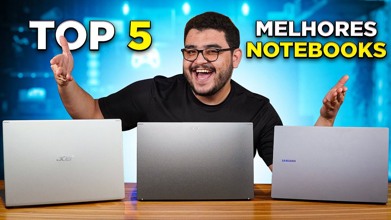 MELHORES Notebooks BARATINHOS custo beneficio em 2025 (OS 5 MELHORES)