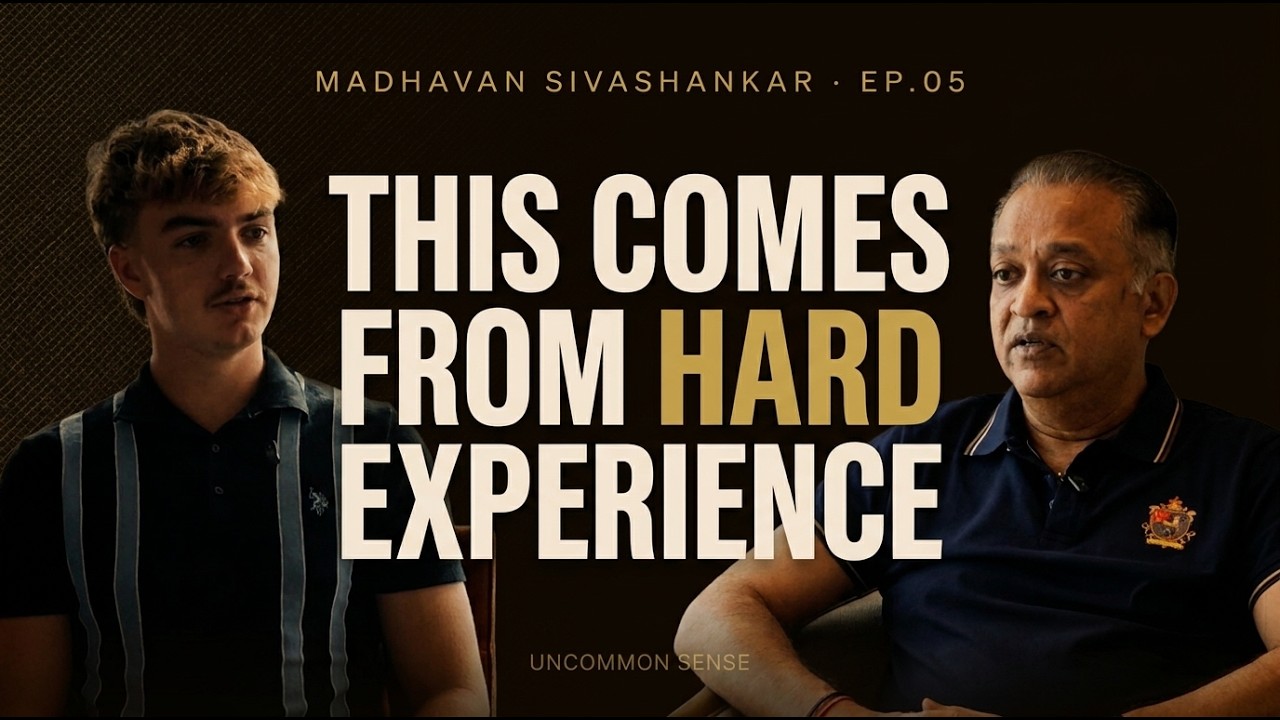 🎙️ Episode 5: Madhavan Sivashankar | 
