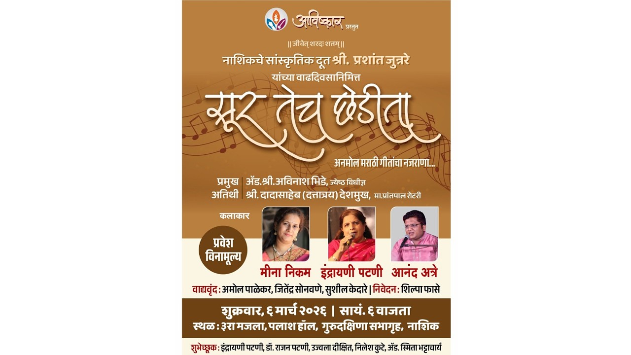 Prashnat Junnare Satkar Sohola