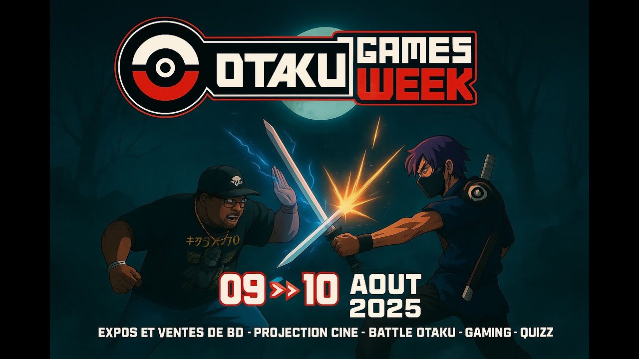 OTAKU Games Week Congo 🇨🇬 : Le Rendez-Vous Ultime des Fans d’Anime, Manga et Jeux Vidéo !