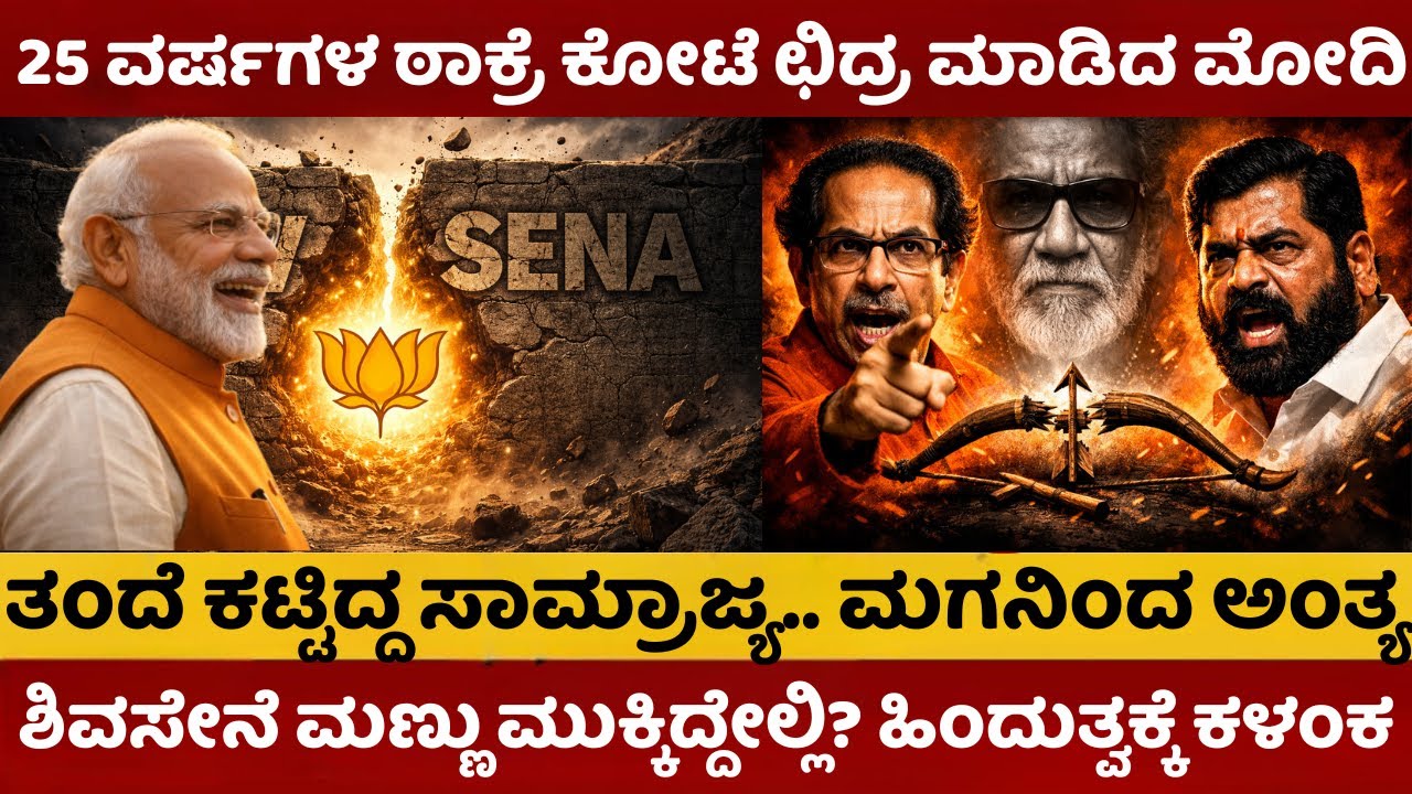 Mumbai Election | 25 ವರ್ಷಗಳ ಠಾಕ್ರೆ ಕೋಟೆ ಛಿದ್ರ ಮಾಡಿದ ಮೋದಿ | ಶಿವಸೇನೆ ಮಣ್ಣು ಮುಕ್ಕಿದ್ದೇಲ್ಲಿ ? #mumbai