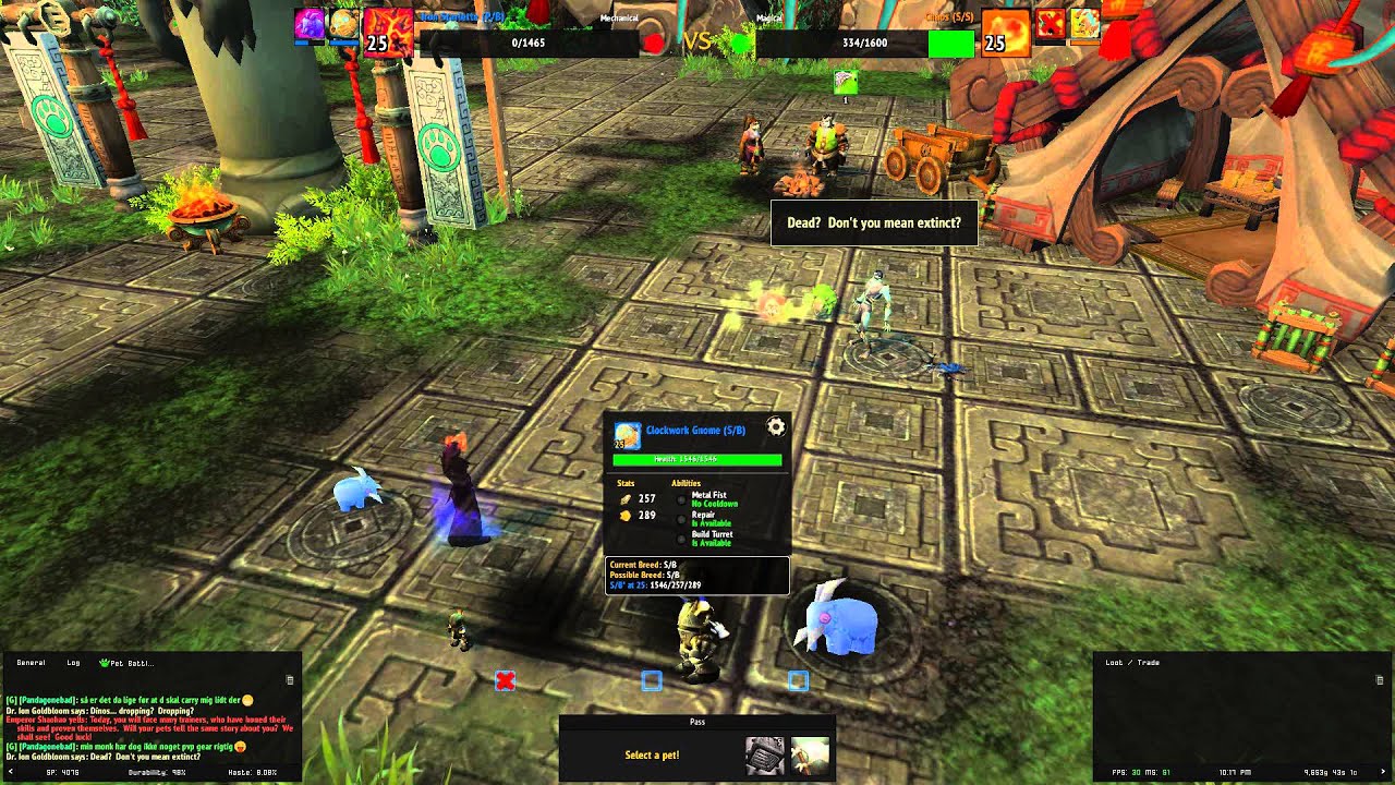 How to beat Dr  Ion Goldbloom with 2 pets - An Awfully Big Adventure - Mistels Pet Battles