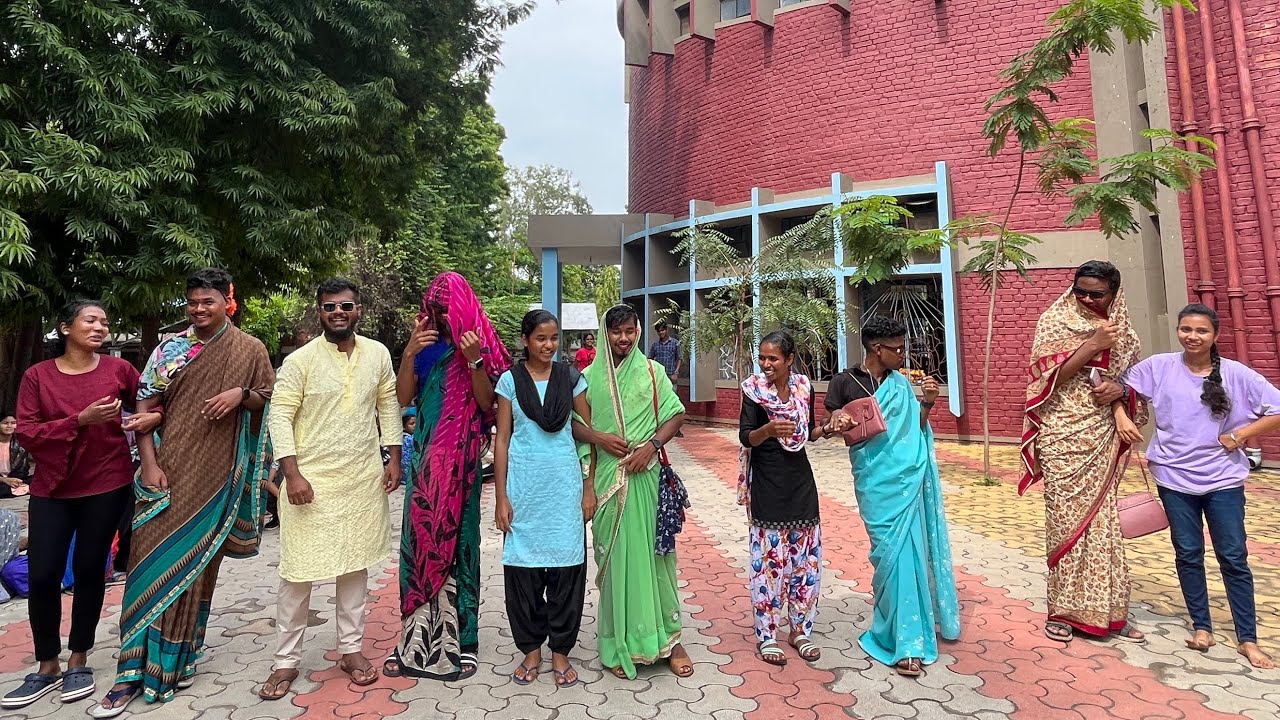 Saree Draping Competition | Saree Draping Group Game | Jharsuguda Parish 2023 |