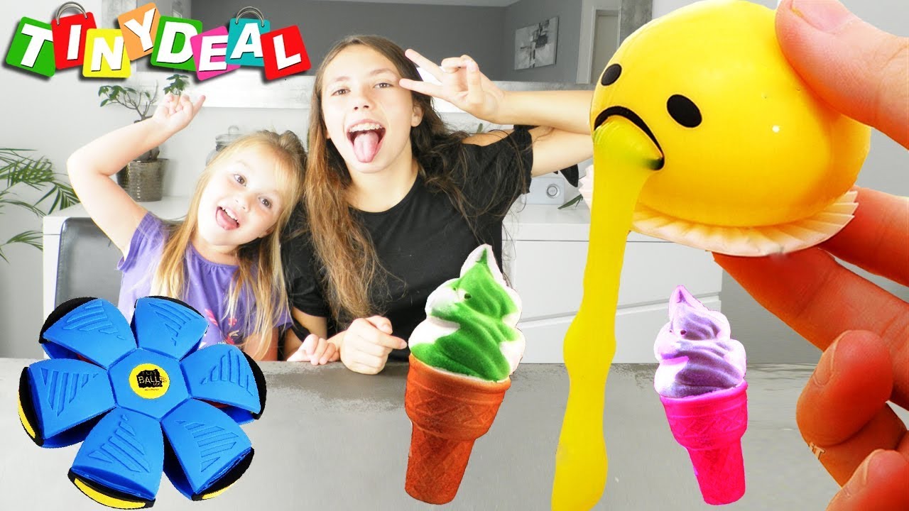 TinyDeal : Un colis remplis de jouets et gadgets de Chine ! Squishy et Anti-Stress (Unboxing)