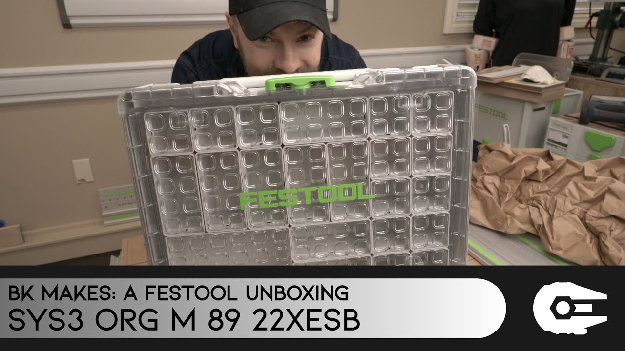 BK MAKES: A Festool SYS3 ORG M 89 22xESB Unboxing