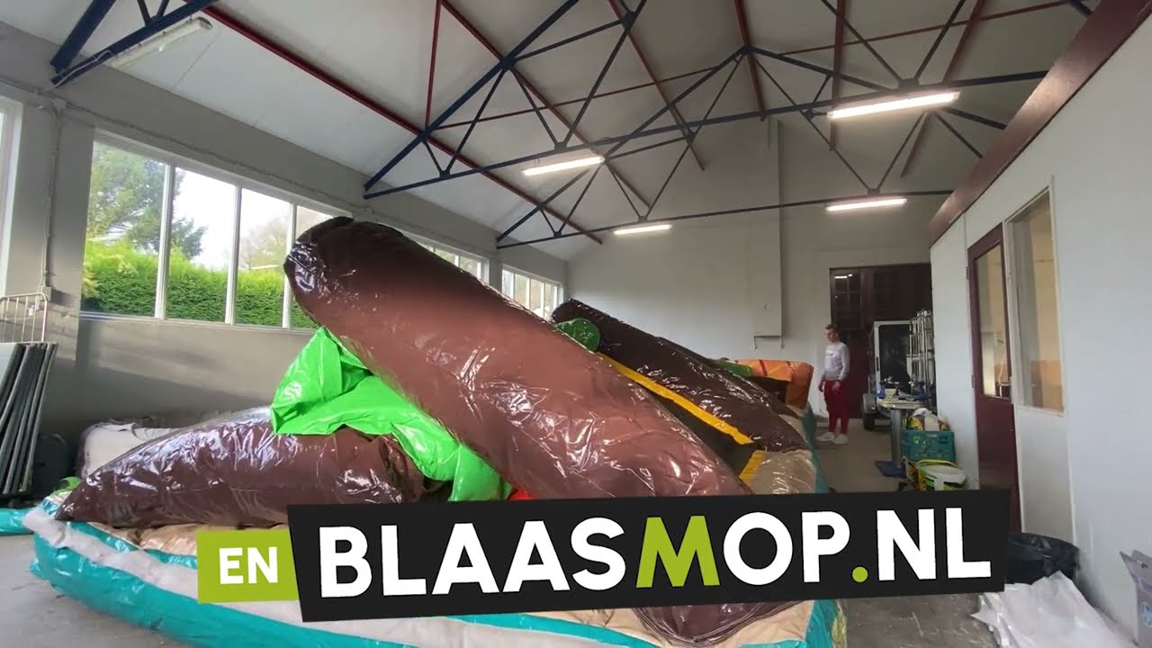 Springkussen verhuur | Instructie opbouwen stormbaan