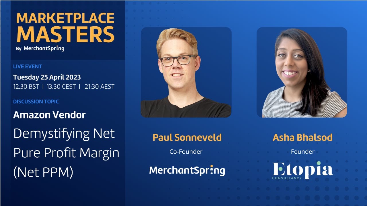 Amazon Vendor | Demystifying Net Pure Profit Margin (Net PPM)