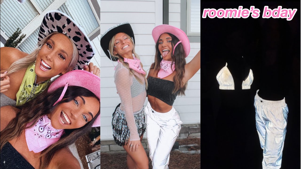 VLOG: Roomie’s Space Cowgirl 22nd Bday party!