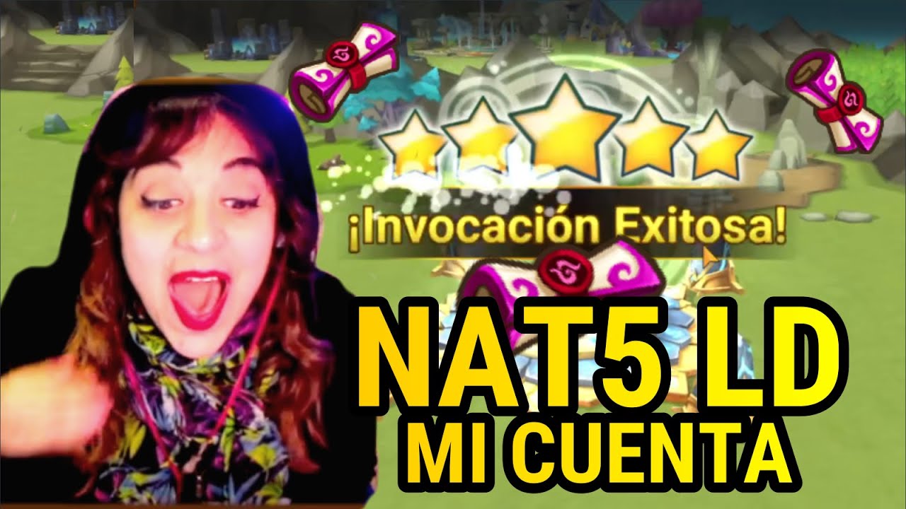 INVOQUÉ NAT5 LD EN MI CUENTA!!🤩🤩 | Summoners War