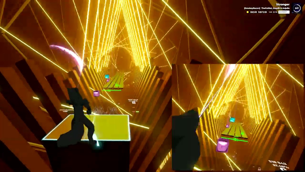 Beat saber - Stronger by TheFatRat, Slaydit & Anjulie