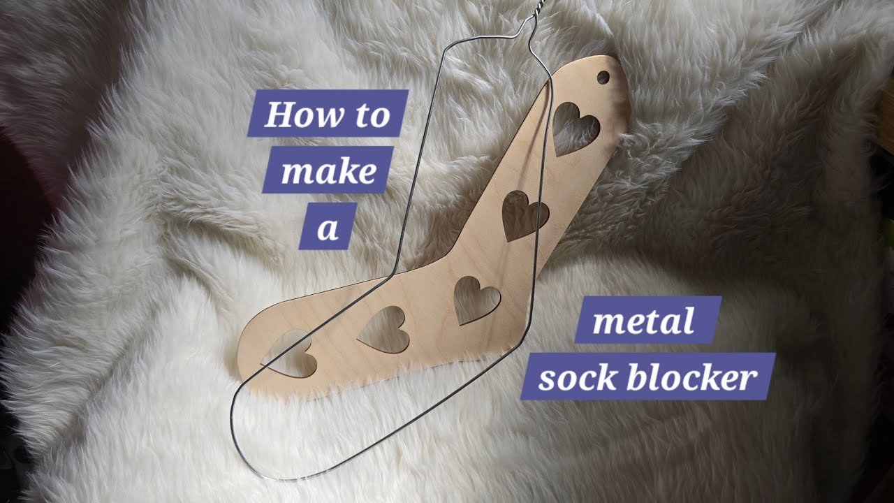 How to make a metal sock blocker