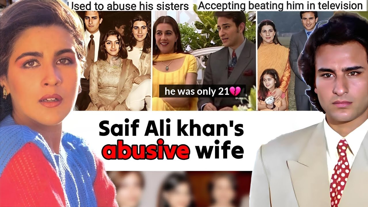 Saif Ali khan's TOXIC MARRIAGE: Amrita USED TO PHYSICALLY ABUSE HIM for his UNSUCCESSFUL CAREER?