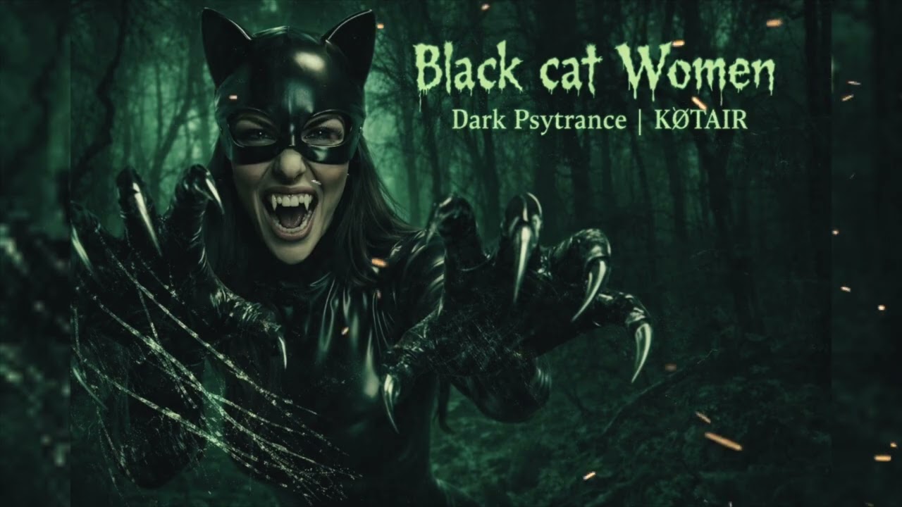 The Black Cat Woman – Dark Psytrance | KØTAIR