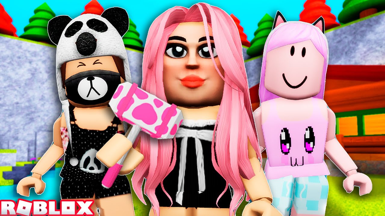 As Youtubers Famosas de Roblox invadiram o Marretão