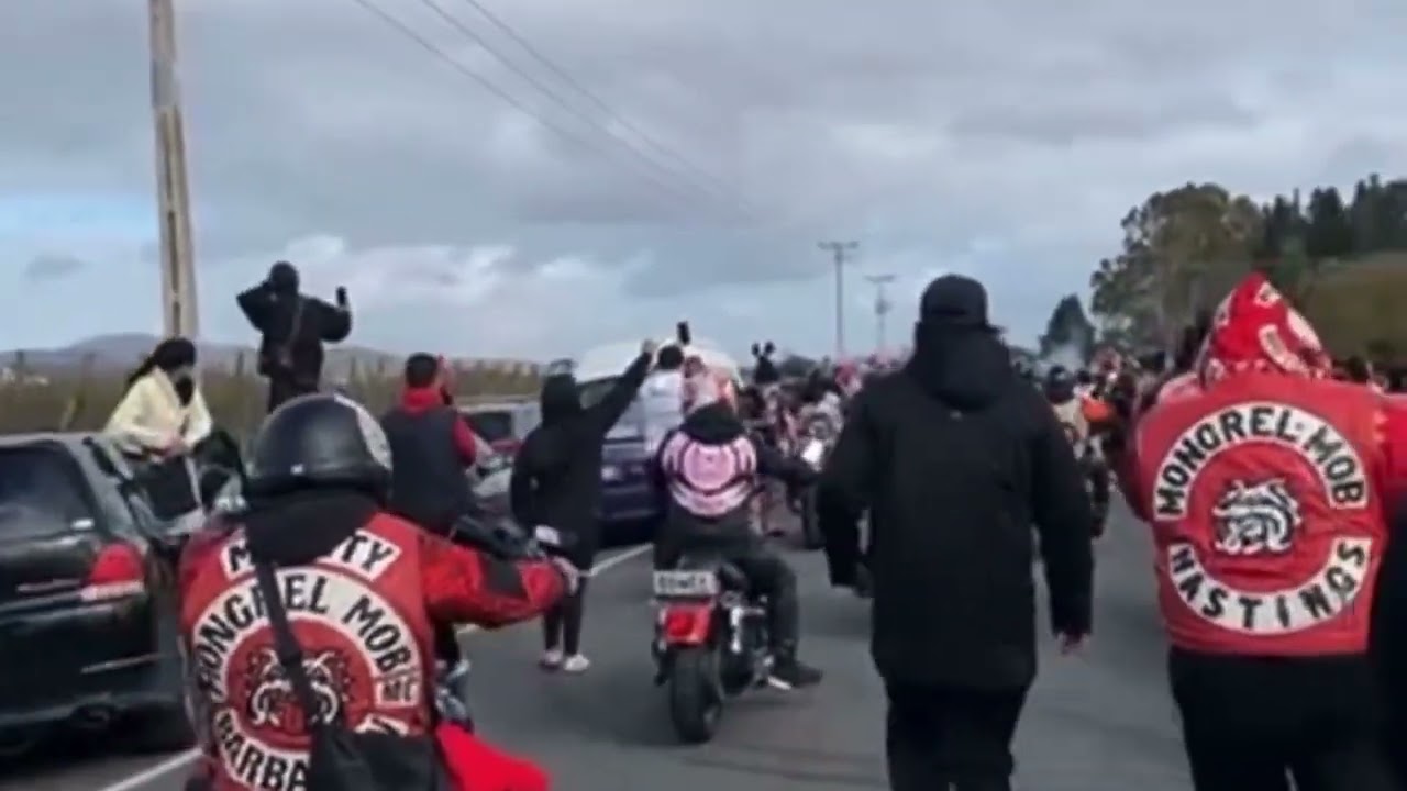 TRIPLE J TANGI AND HIS SEND OFF FROM HIS BULLDOG BRUTHAS …………………..TURN VOLUME UP