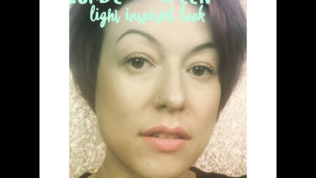 Lorde Green Light inspired look with Younique