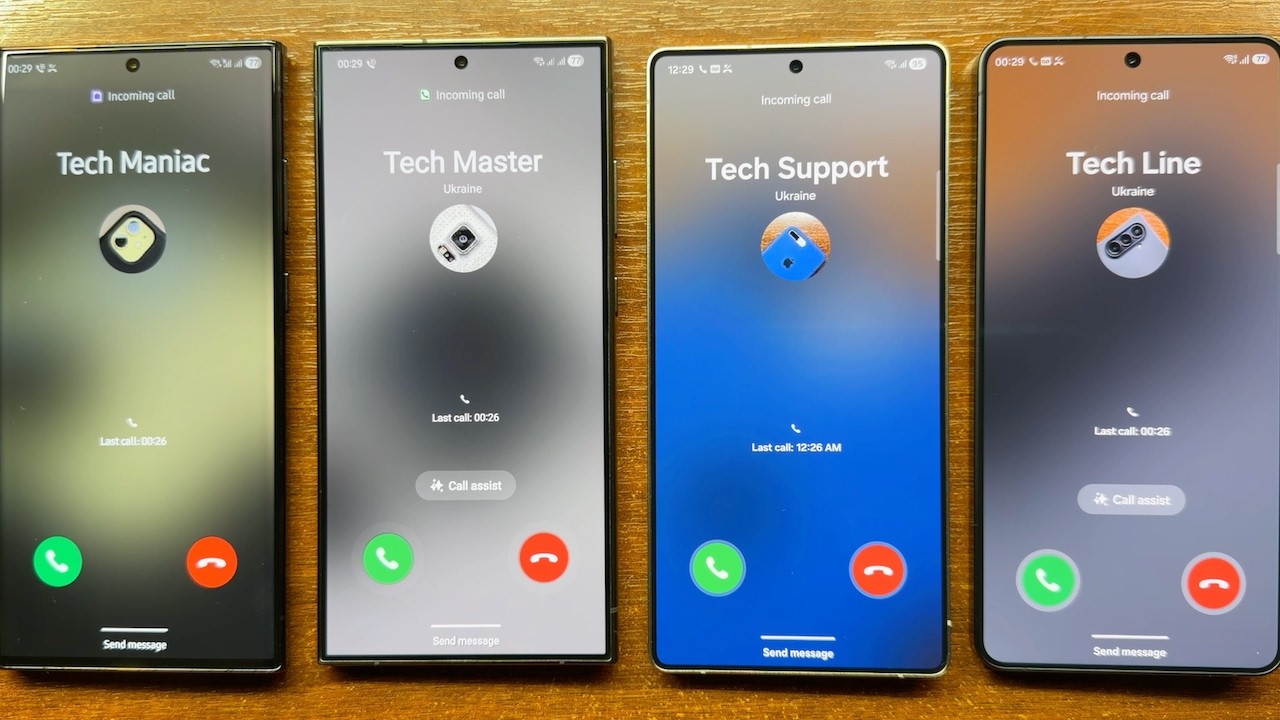 Samsung Galaxy S23 vs S24 vs S25 vs S26 Ultras: Входящие звонки на горизонте 2023, 2024, 2025, 2026