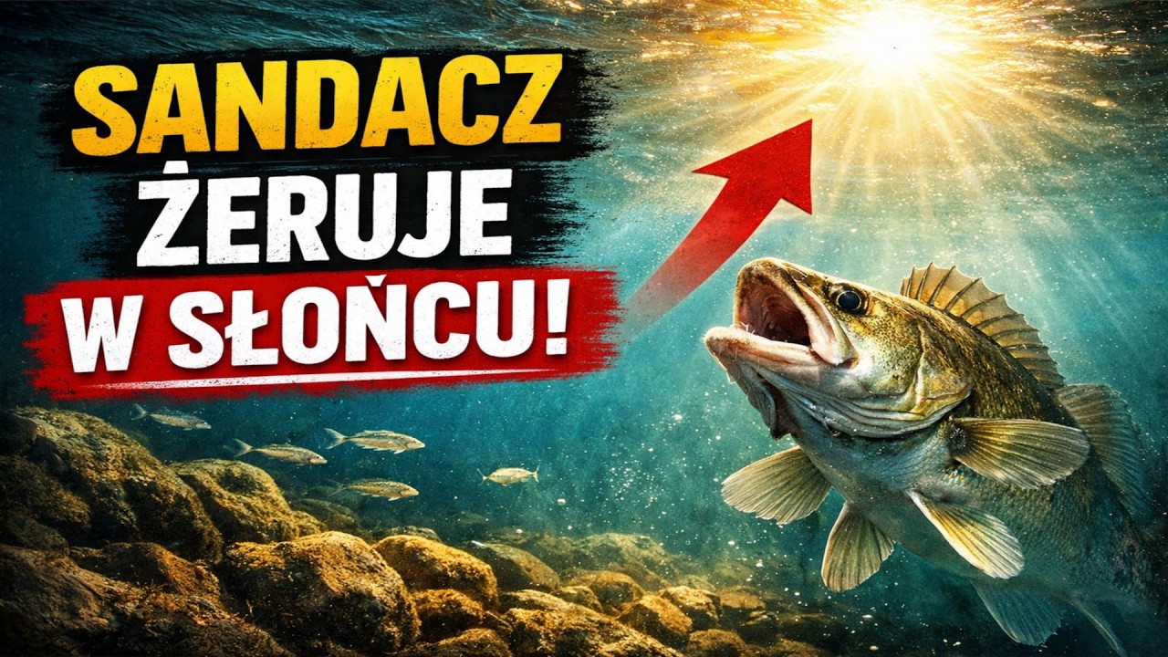 9 na 10 wędkarzy o 10:00 popełnia ten błąd. A sandacz wtedy...