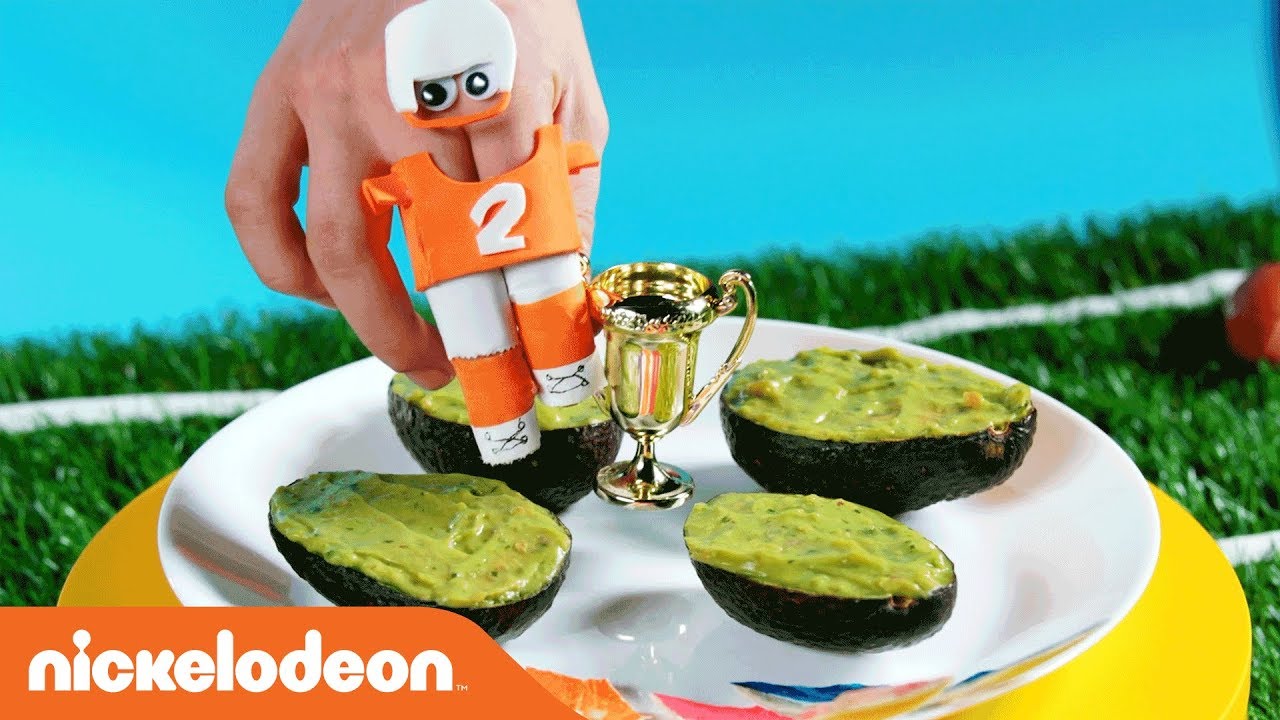 DIY Super Bowl 🏈  Snack Recipes! 🍪  w/ Teenage Mutant Ninja Turtles, Loud House & More! | Nick