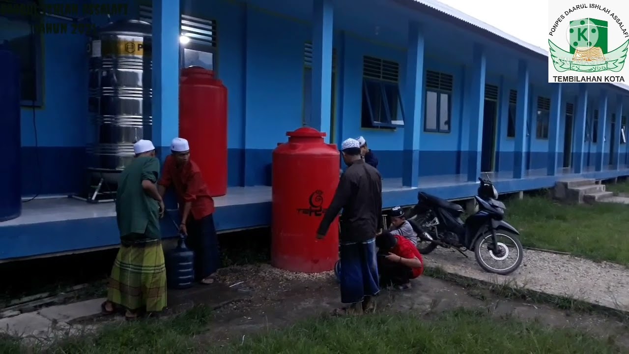 keadaan pondok pesantren Daarul ishlah assalafi tembilahan pekan arba