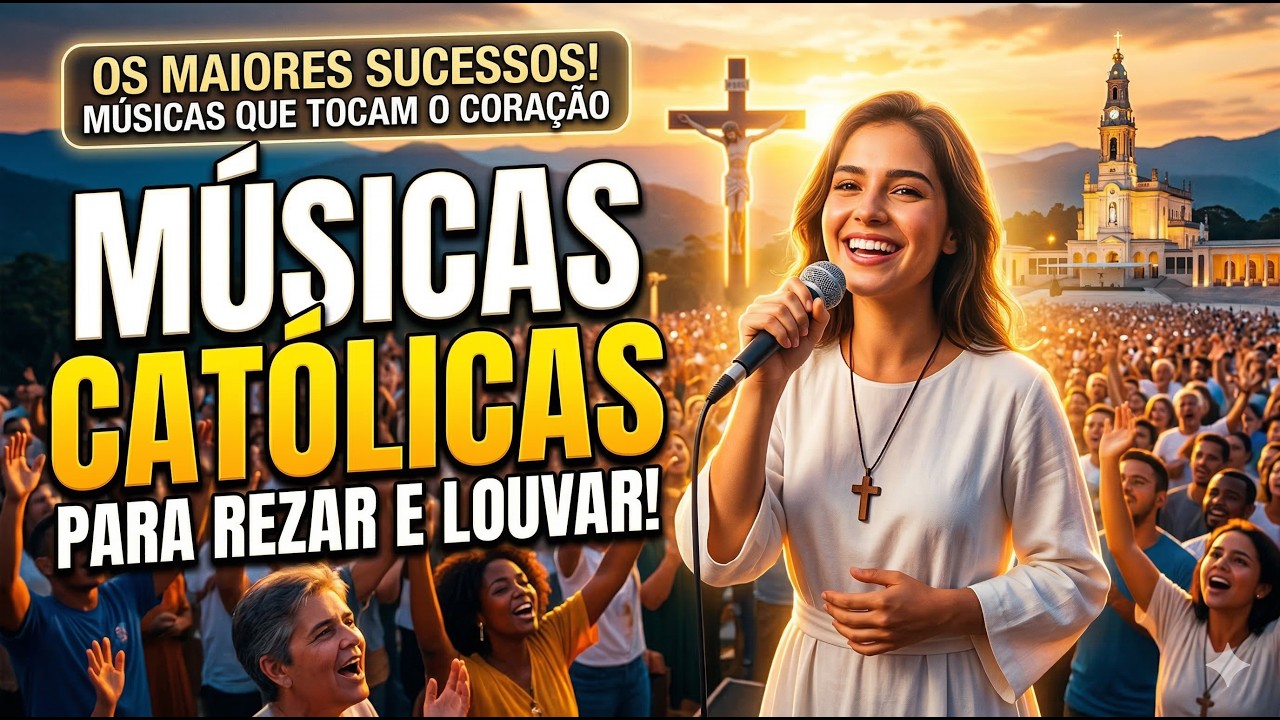 🎶 LIVE AO VIVO – As Melhores Músicas Católicas Para Acalmar o Coração e Sentir a Presença de Deus