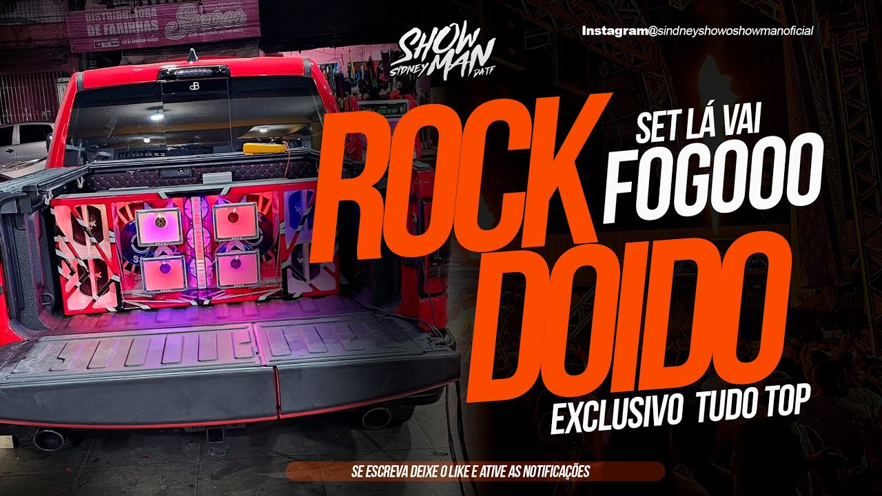 SET ROCK DOIDO DE FEVEREIRO PRESS&Atilde;O (EDI&Ccedil;&Atilde;O CARNAVAL 2024) - SIDNEY SHOW O SHOW MAN DA TF