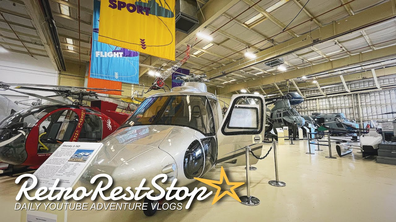 Climbing Inside Helicopters At The American Helicopter Museum In West Chester, PA | Retro Rest Stop