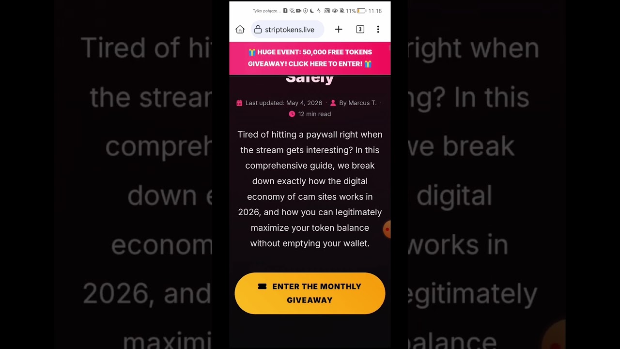 How i Got 50,000 Stripchat Free Tokens without use any hack #stripchat #stripme #cams