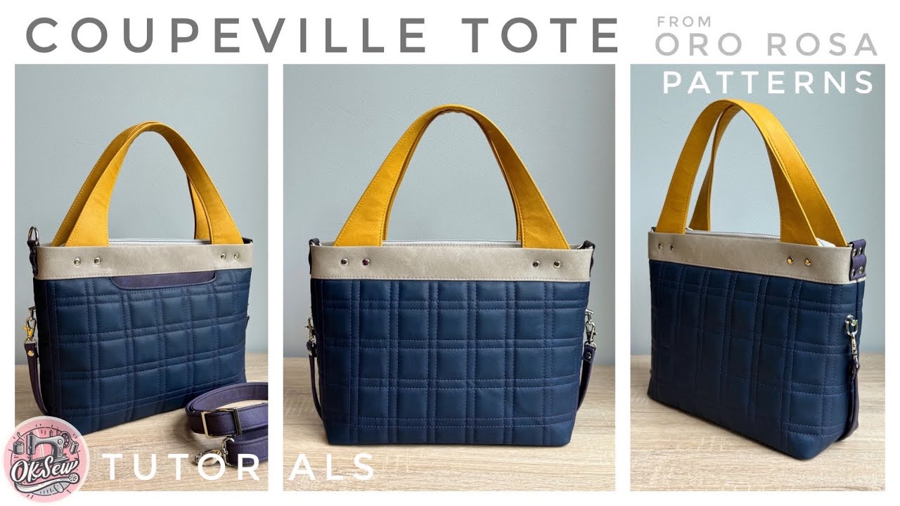 Coupeville Tote by Oro Rosa Patterns - Official Tutorial
