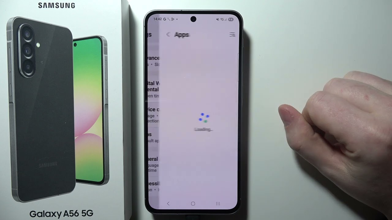 SAMSUNG Galaxy A56 5G: How to Change Default Apps