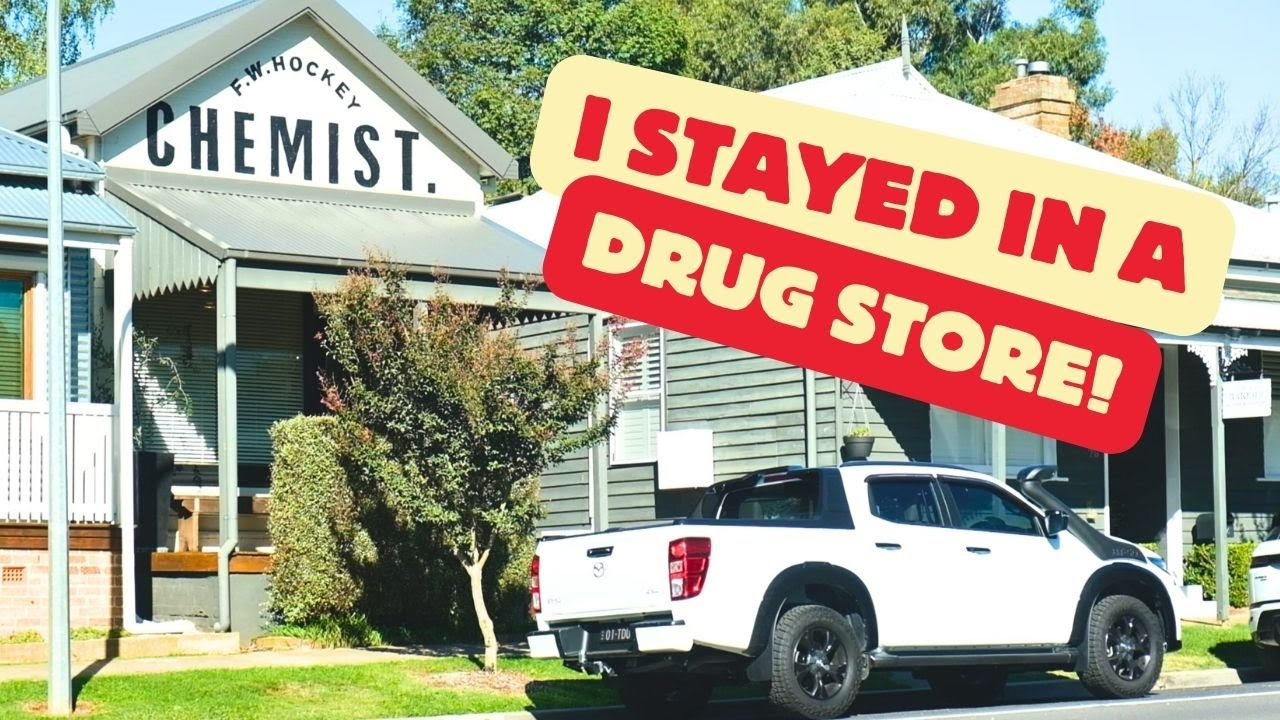 Millthorpe NSW - I stayed in a Chemist whilst on a Aussie Foodie ROAD TRIP  - Mazda BT-50