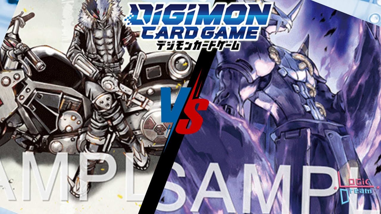 デジカ Digimon Card Game  墮天地獄獸 VS 黑暗戰鬥暴龍獸