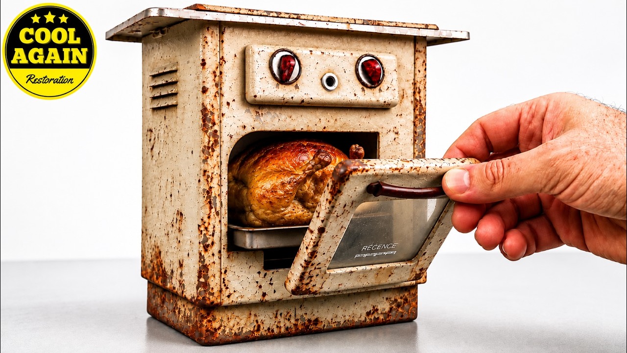 I Restored a Tiny 1950s Stove... And It Actually Works!