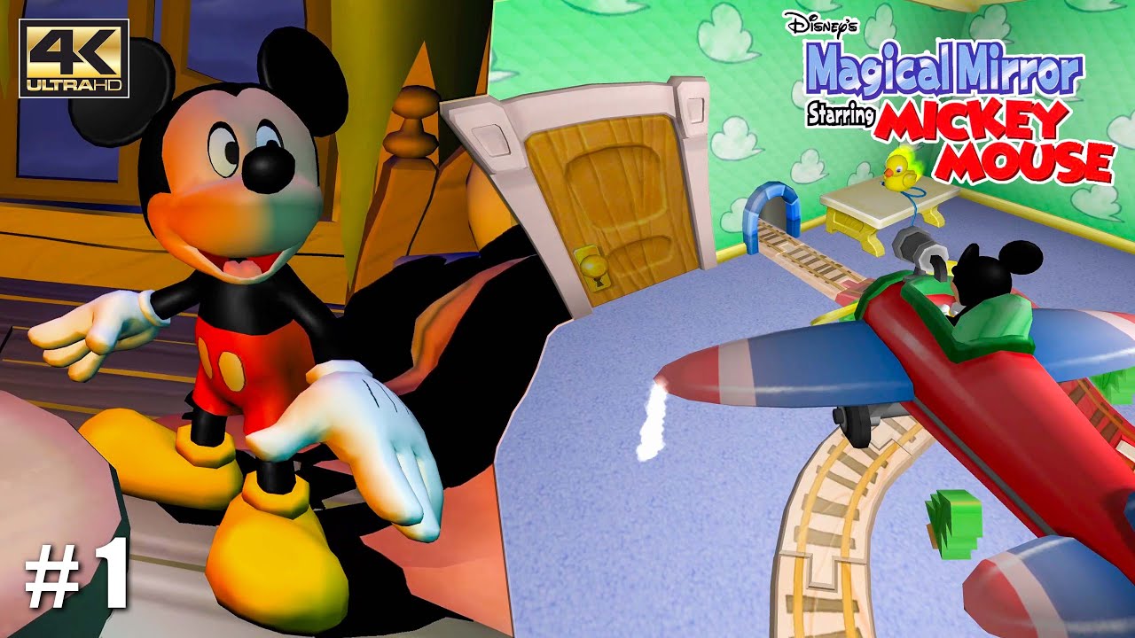 Disney's Magical Mirror Starring Mickey Mouse - Gamecube Gameplay Full Playthrough 4K 60fps Part 1