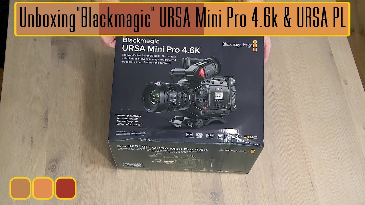 Unboxing Blackmagic 