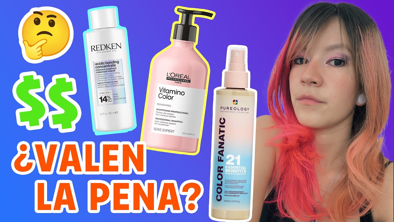 ¿FUNCIONAN los PRODUCTOS PROFESIONALES para el CABELLO? | Redken, Loreal, Pureology  | Lucrepptar