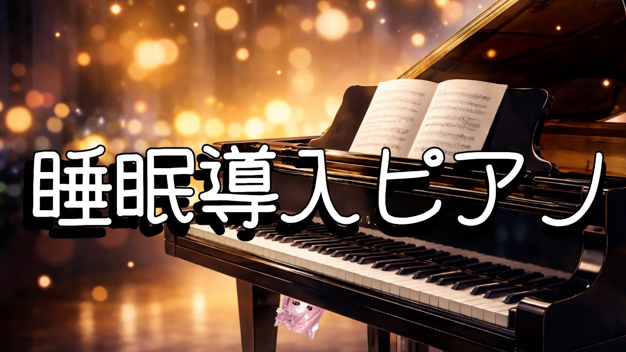 【弾いてみた/ASMR】超熟睡＆作業ASMR　寝落ちピアノ演奏🎹眠い仔猫ちゃんも作業したい仔猫ちゃんもおいで👋一緒におねんねしようね😴その2 #弾いてみた  #新人Vtuber 