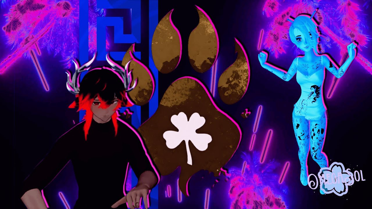 VJing GrizzMango’s Neon-Drenched Synthwave DJ Set at Fun’iki x Ravenous