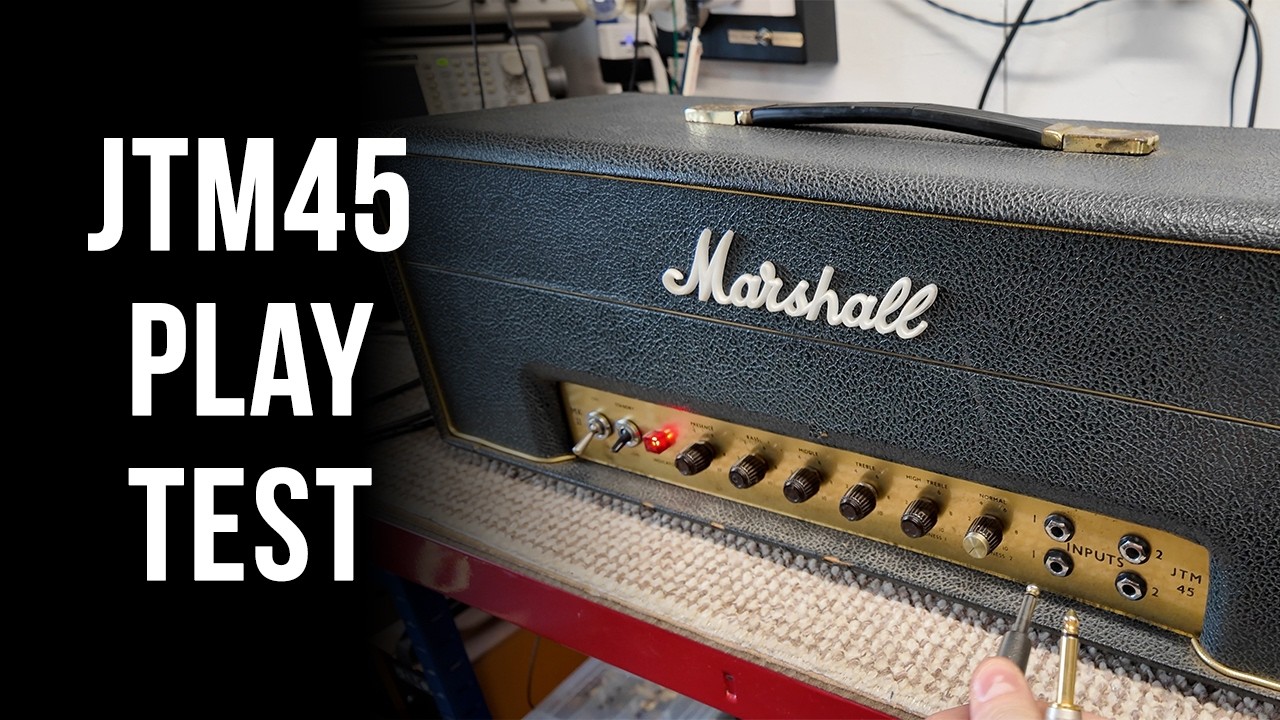 Aynsley Lister Plays The JTM45 And I Waffle On About Hole Spacing  | Rift Weekly Update